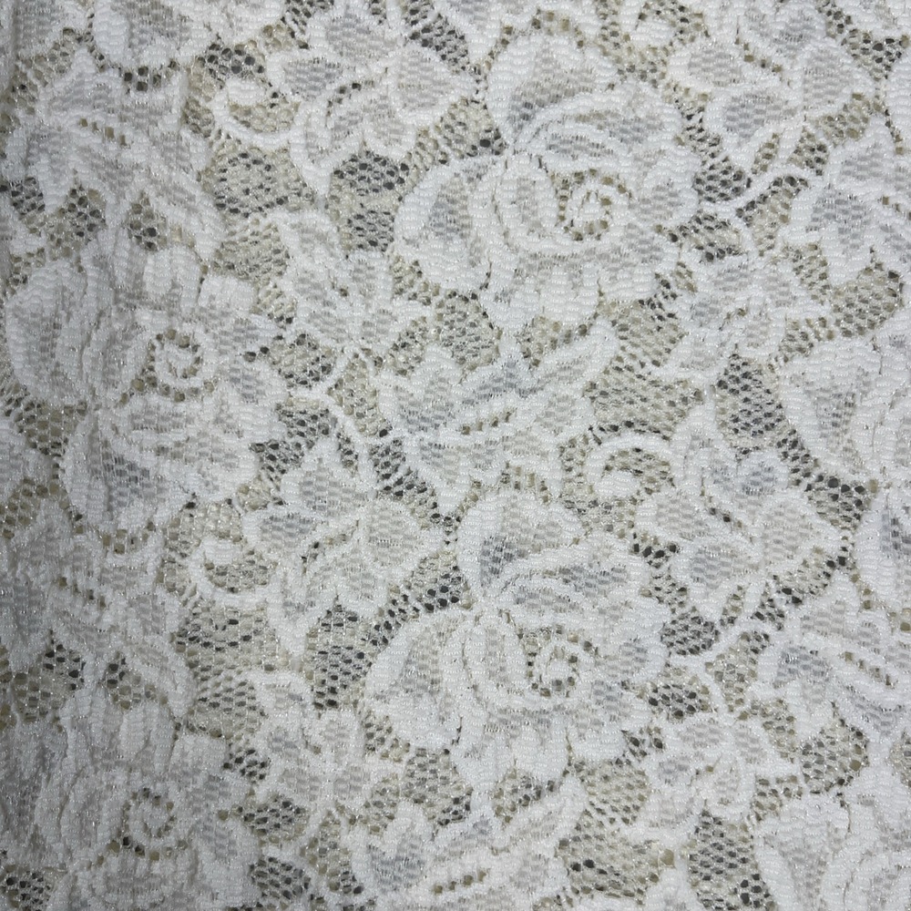 VTG Laura Ashley Lace Blouse Ivory Womens L Sheer Victorian Cottagecore - Picture 7 of 8